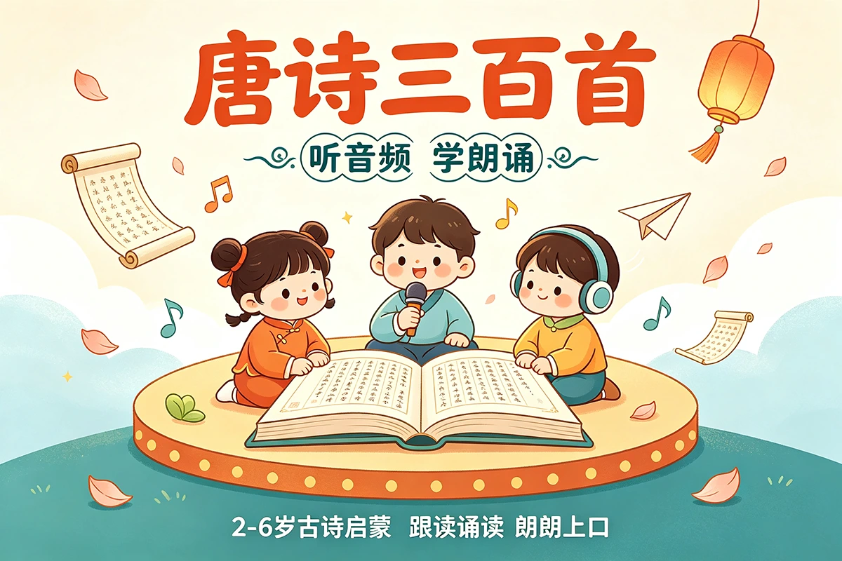 唐诗三百首全集儿童朗诵版mp3格式下载 唐诗三百首全集儿童朗诵版mp3格式下载